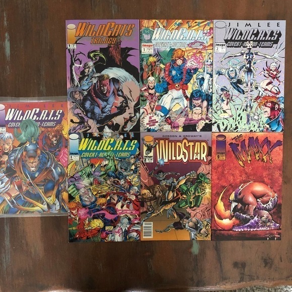 Marvel Comics lot of 06 Wild Cats and 01 The Maxx LOT 7 - Picture 1 of 4